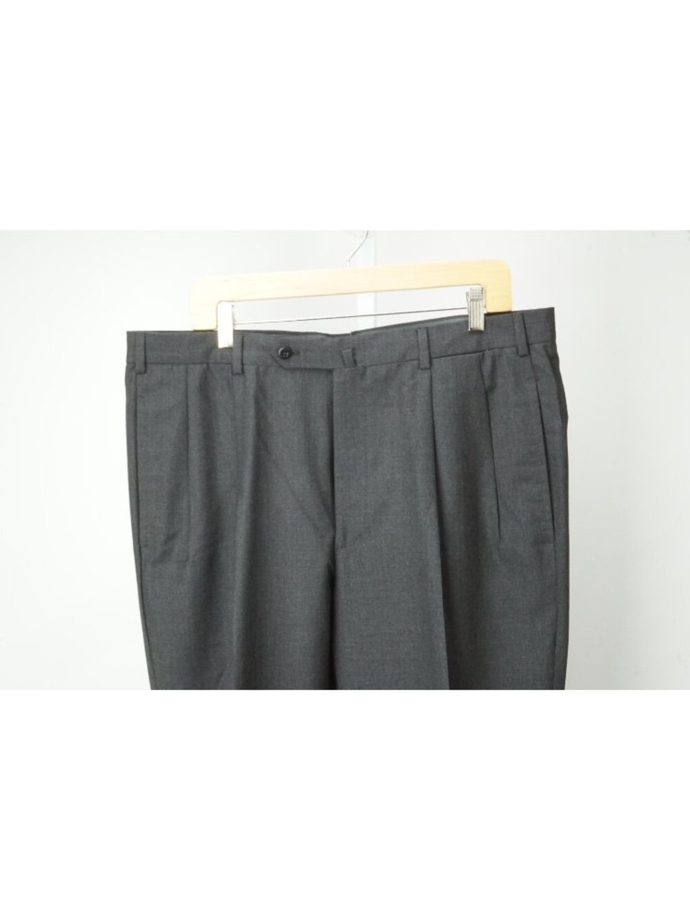 Incotex Dark Gray 100% Wool Blend Dress Pant 56R EU BRAND NEW